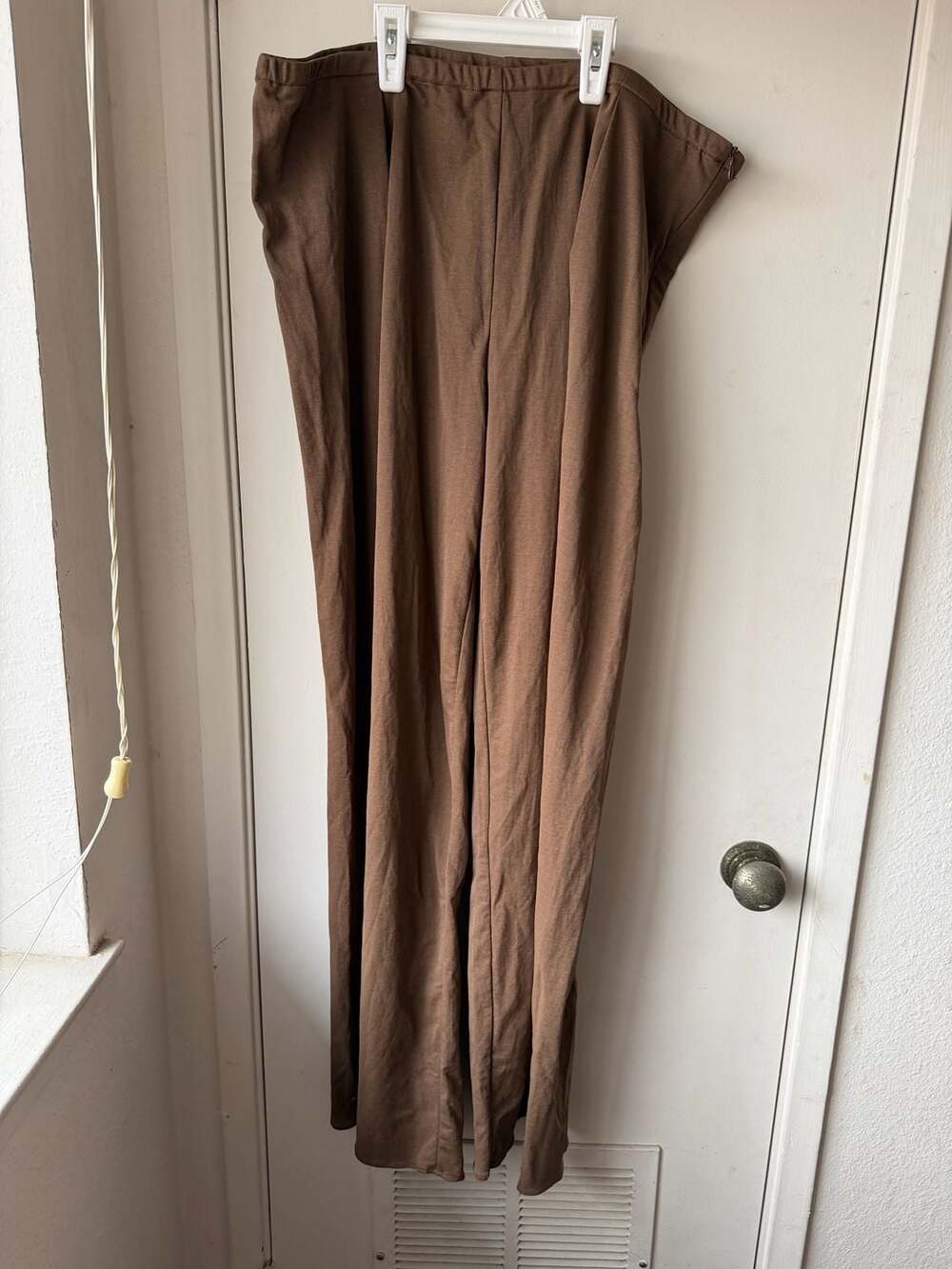 OGL Pants Size XL Brown Wide Leg High Rise